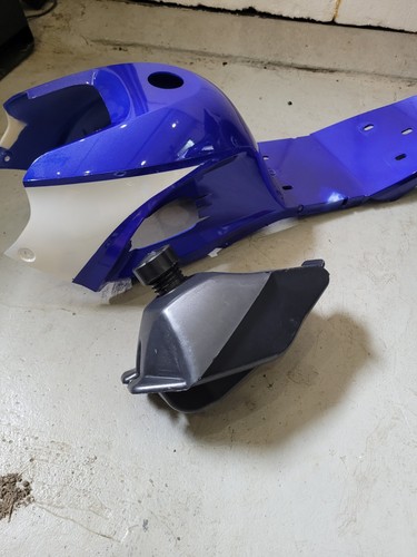 Pocket quad verkleidung blau - quad,